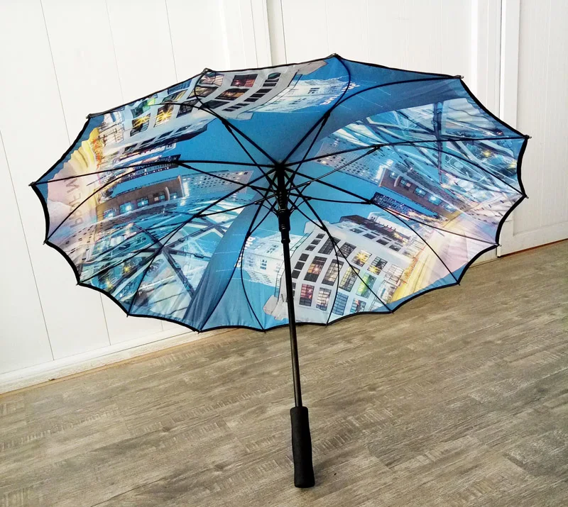 Sunfoo Custom One Piece Cover Umbrella With Digital Print Buy One