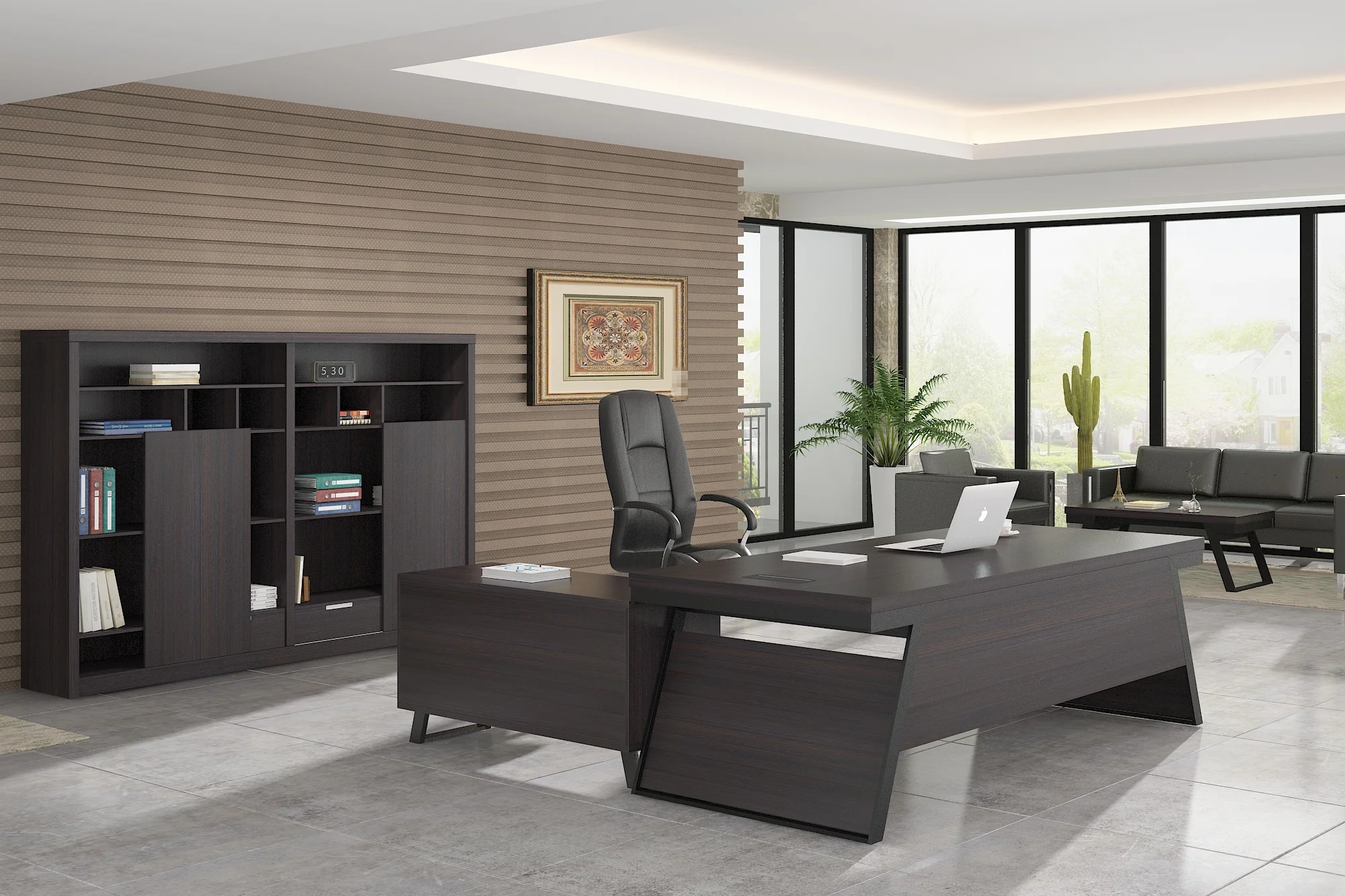 European Style Luxury Wood Living Room Furniture Coffee Table