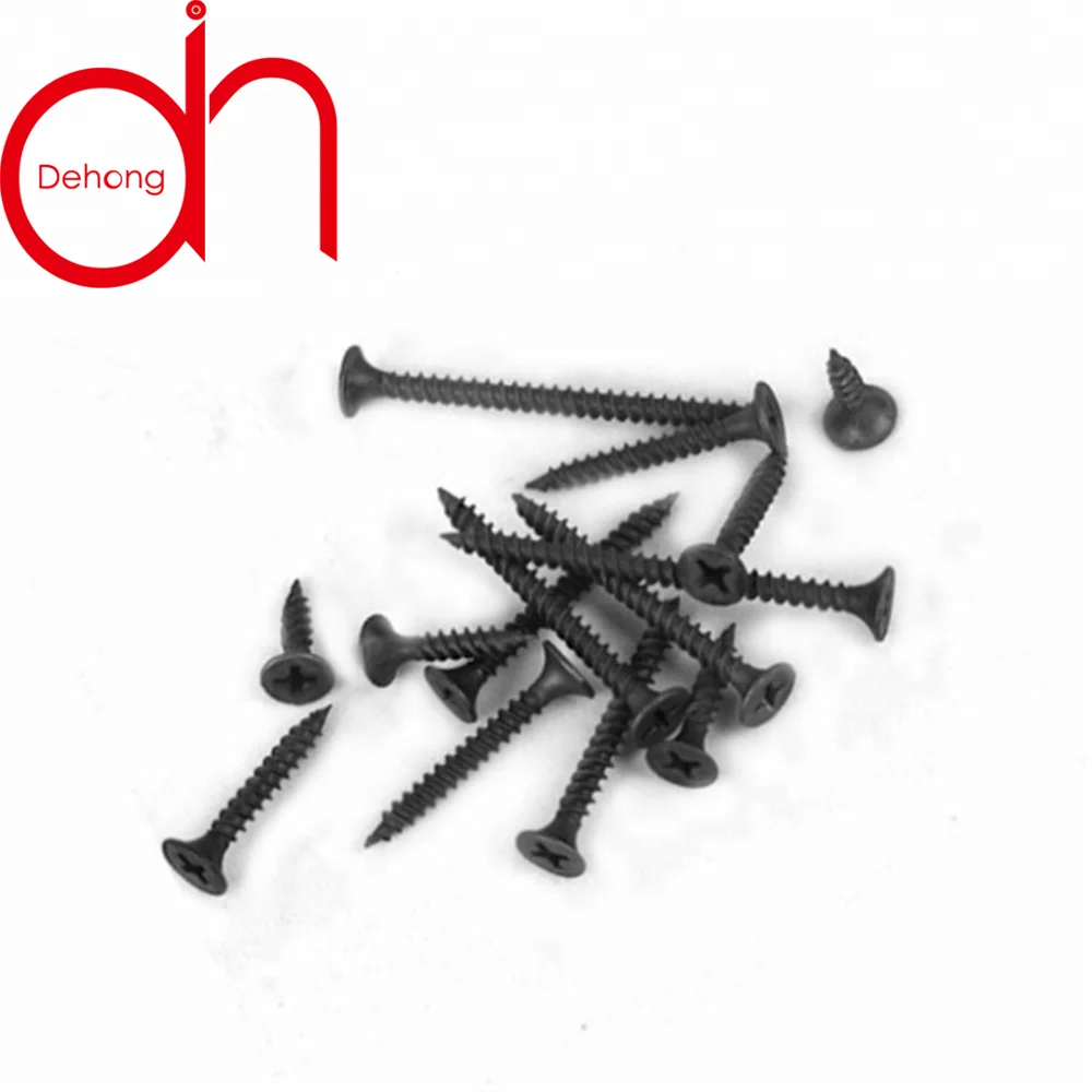 
Household cross-head steel black collated drywall screw for retail industry 