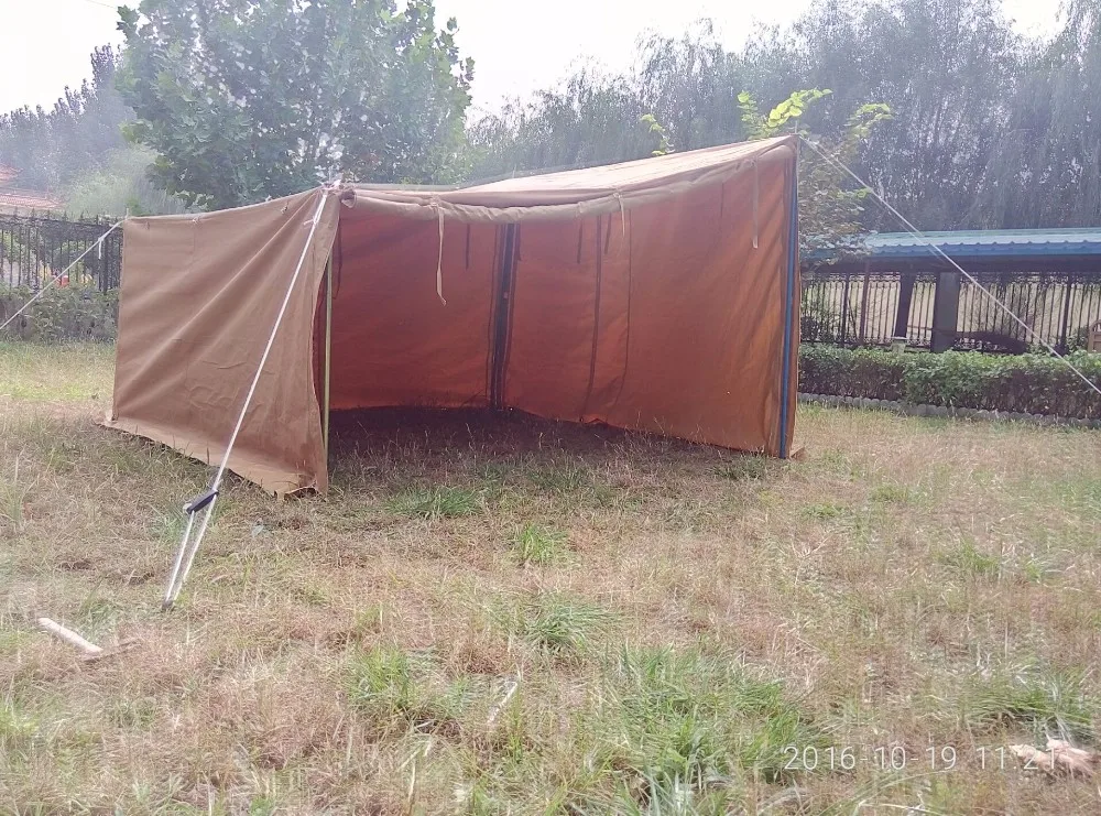 High quality Double layers canvas camping family tent.jpg