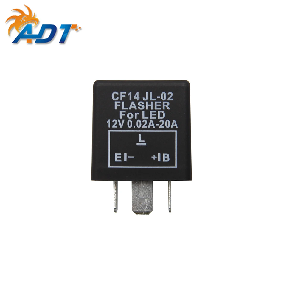 Adt Dc 12v Car Led Flasher Cf13jl02 Led Flasher Relay Cf13gl02 Cf14jl02