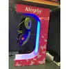 China gold manufacturer New coming magnetic floating shoes showing stand