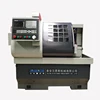 Hot sale metal lathe with bar feeder automatic feeding CNC turret lathe CK6132A