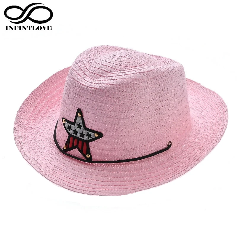 Online Buy Wholesale kids straw cowboy hats from China