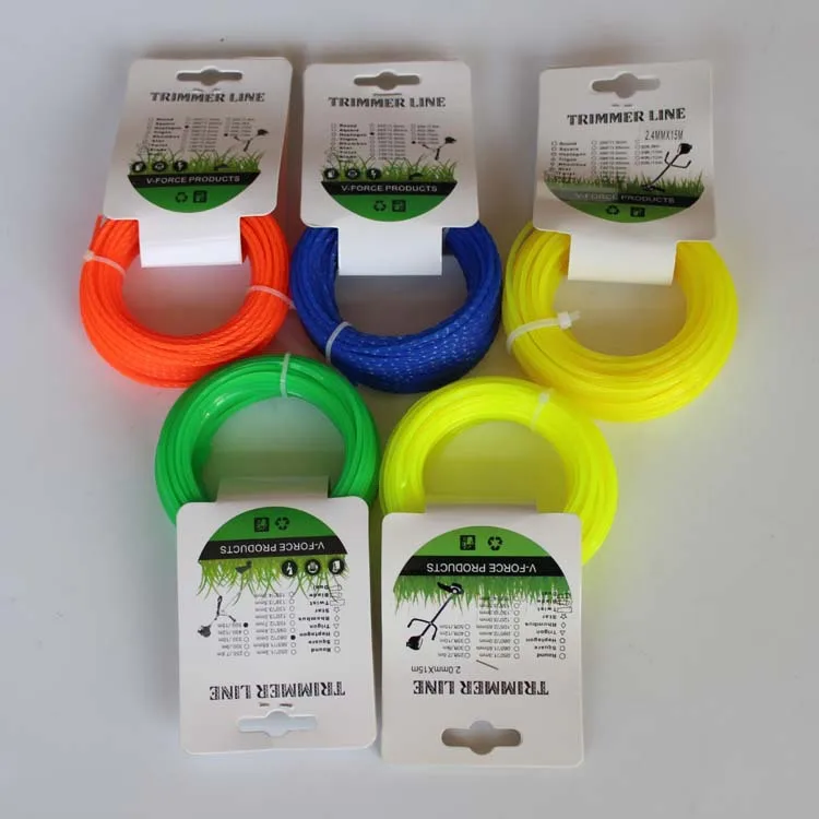 
Lawn Mower 100% Durable Nylon Grass Trimmer Line 