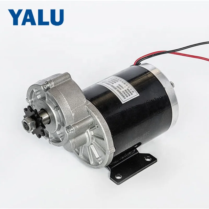

YALU MY1020Z 600W 36V Top Level Special Battery Power Starter Geared Brushed Scooter DC Motor for ATV E Trike Golf Cart, N/a