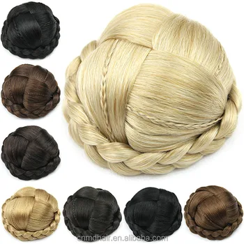 Synthetic Hair Bun Hair Chignon Hairpiece Donut Roller Bun