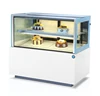 Commercial vertical birthday cake showcase ice cream freezer case