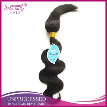 100 Human Hair No Tagle Brazilian Hair Weave Braid In Bundle No
