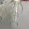 Borosilicate Glass Clear Glass Cylinder Vase Glass Chimney Lampshade Candle Holder Open End Height, Clear Candle Holder
