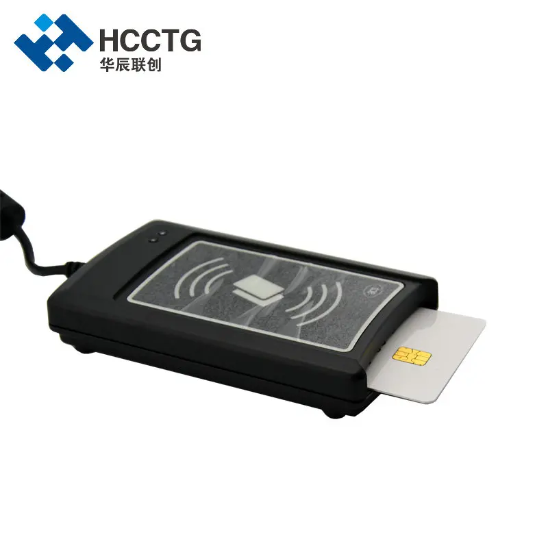 Dual Interface USB NFC + IC Chip Tablet PC ISO 7816 Smart Card Reader ACR1281U-C1