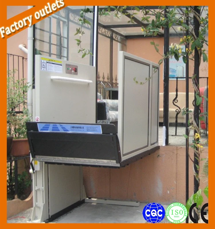 Indoor Vertikale Rollstuhl Lifte Kleinen Aufzug Für 2 Personen - Buy