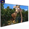 Best price for 80"/ 92"/100"/110"/120 inch thin fixed frame ALR ultra short throw projector screen for DIY home theater