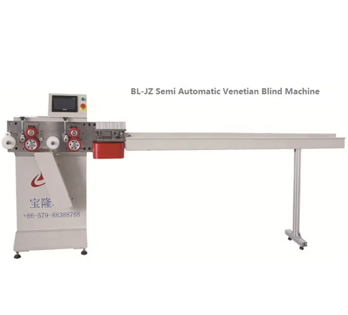 
BL-JZ Cutting Punching Automatic Venetian Blind machine 