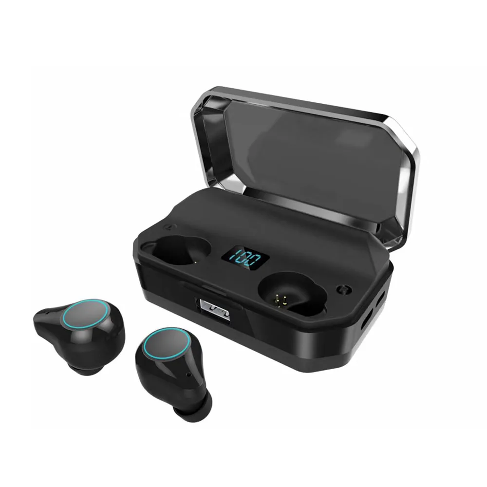 high quality tws  bluetooth headphone for  sport with 7000mAh charging case