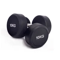 

Rubber coated commercial Dumbbell Home gym fixed Round Dumbbell