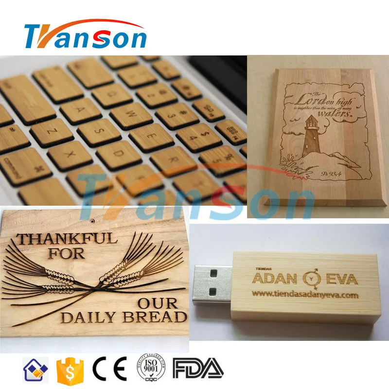 Beijing DAVI 15W 30W 60W CO2 RF Tube Laser Marking Engraving Machine For Leather Fabric Bamboo Plastic