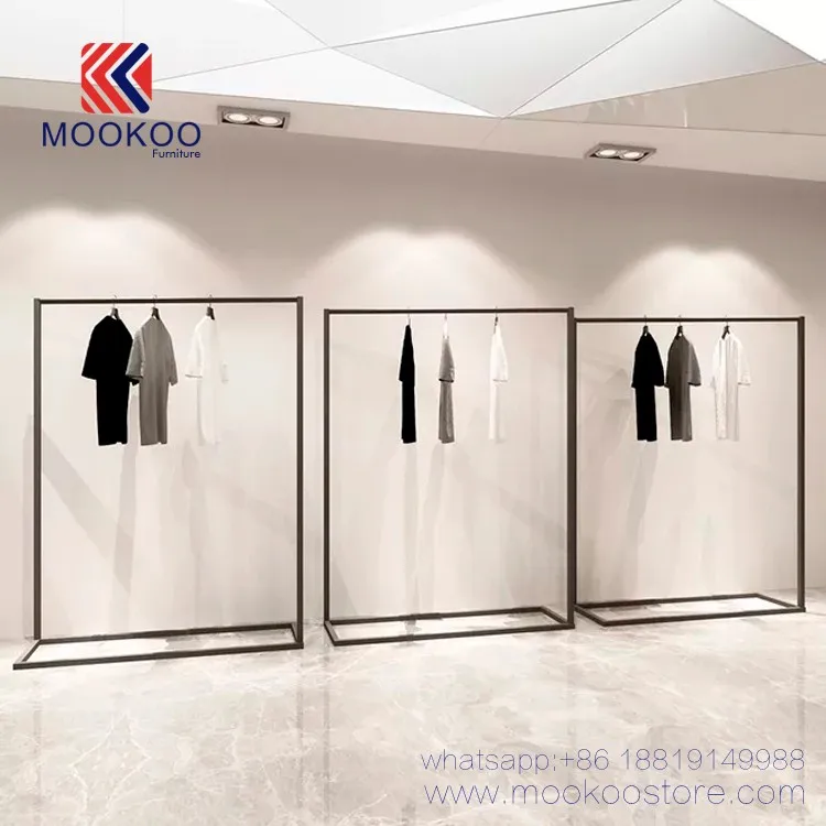 China Factory Wholesale Retail Clothing Rack Garment Display Design