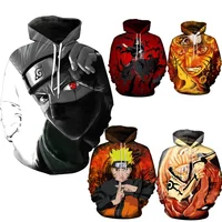 

ecowalson Custom made Unisex Naruto 3D Print Pullover Hoodie Sweatshirt With Kangaroo Pocket Cosplay Anime hoodie
