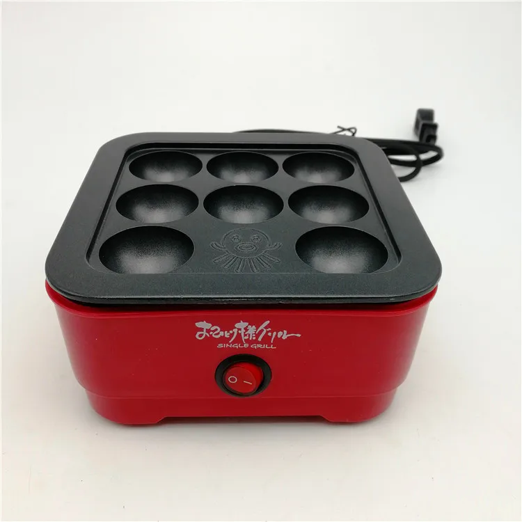 
BSCI factory mini electric takoyaki grill maker 