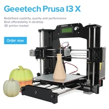 2015 New Upgraded Quality High Precision Reprap Prusa I3 -X DIY Full Acrylic 3d Printer Kits Free LCD