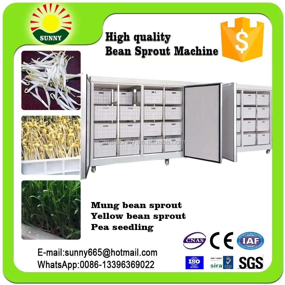 
Ozone sterilization /bean sprout growing machine /automatic mung bean sprout machine 