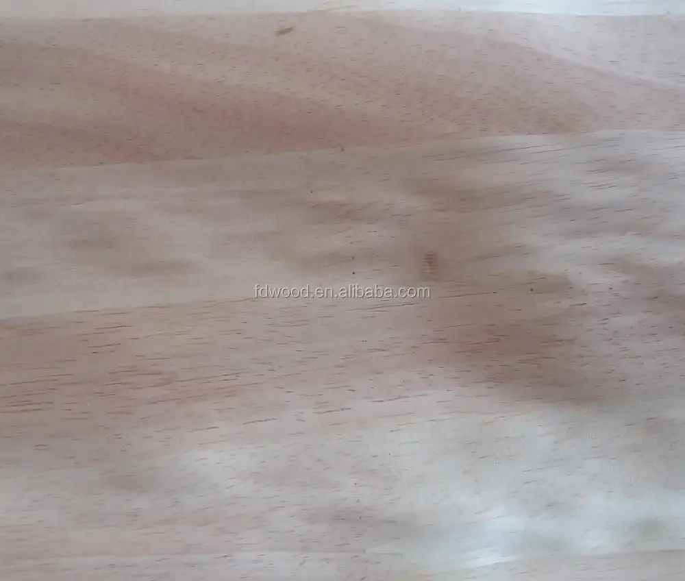 
0.16mm China Slice Cut Rubber Wood Veneer 