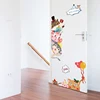 Cartoon Animals Wall Stickers DIY Children Mural Decals