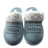wholesale factory women fancy flat slippers OEM welcomed solid color home usage slippers