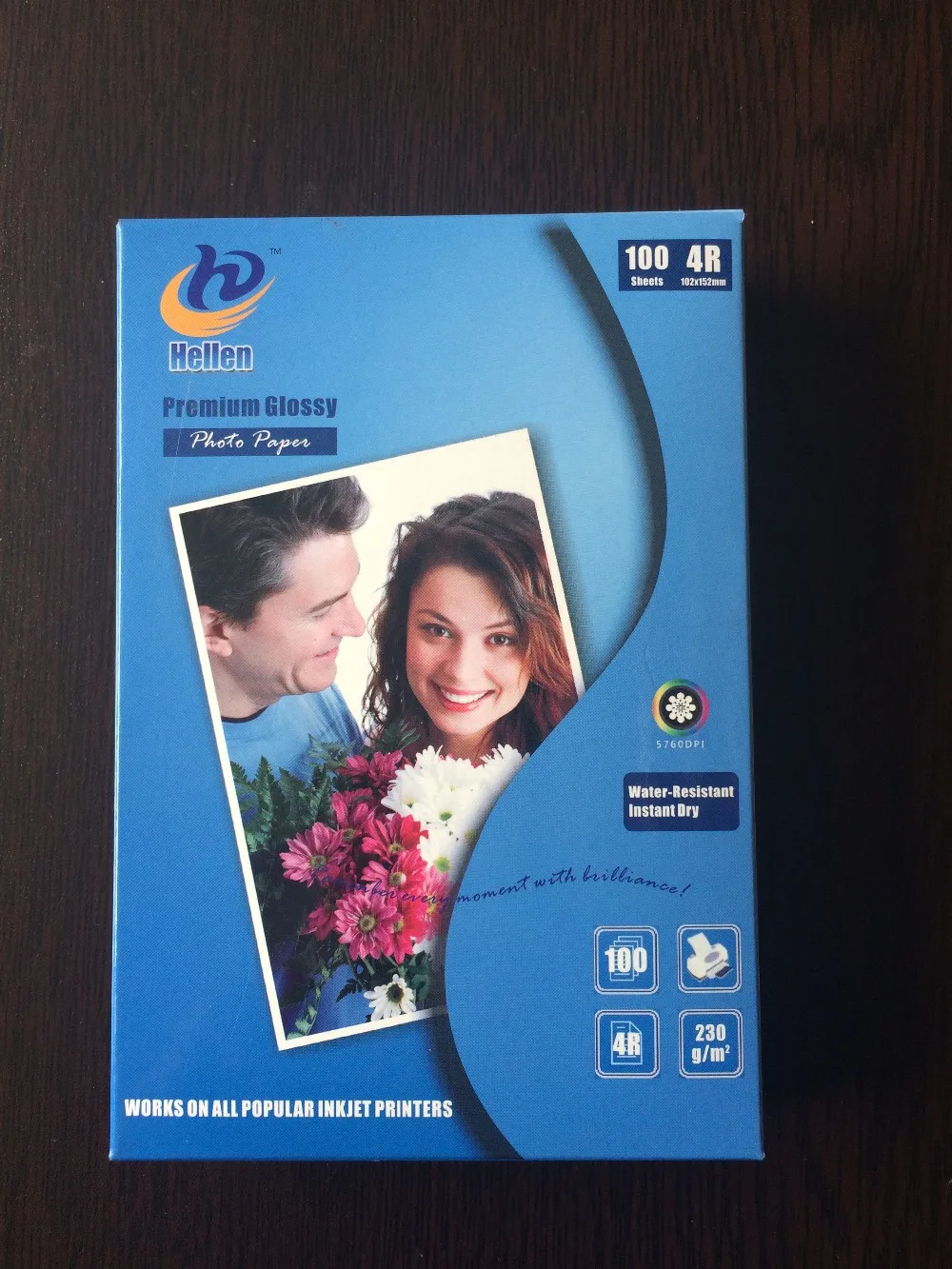 glossy photo paper 4R color box