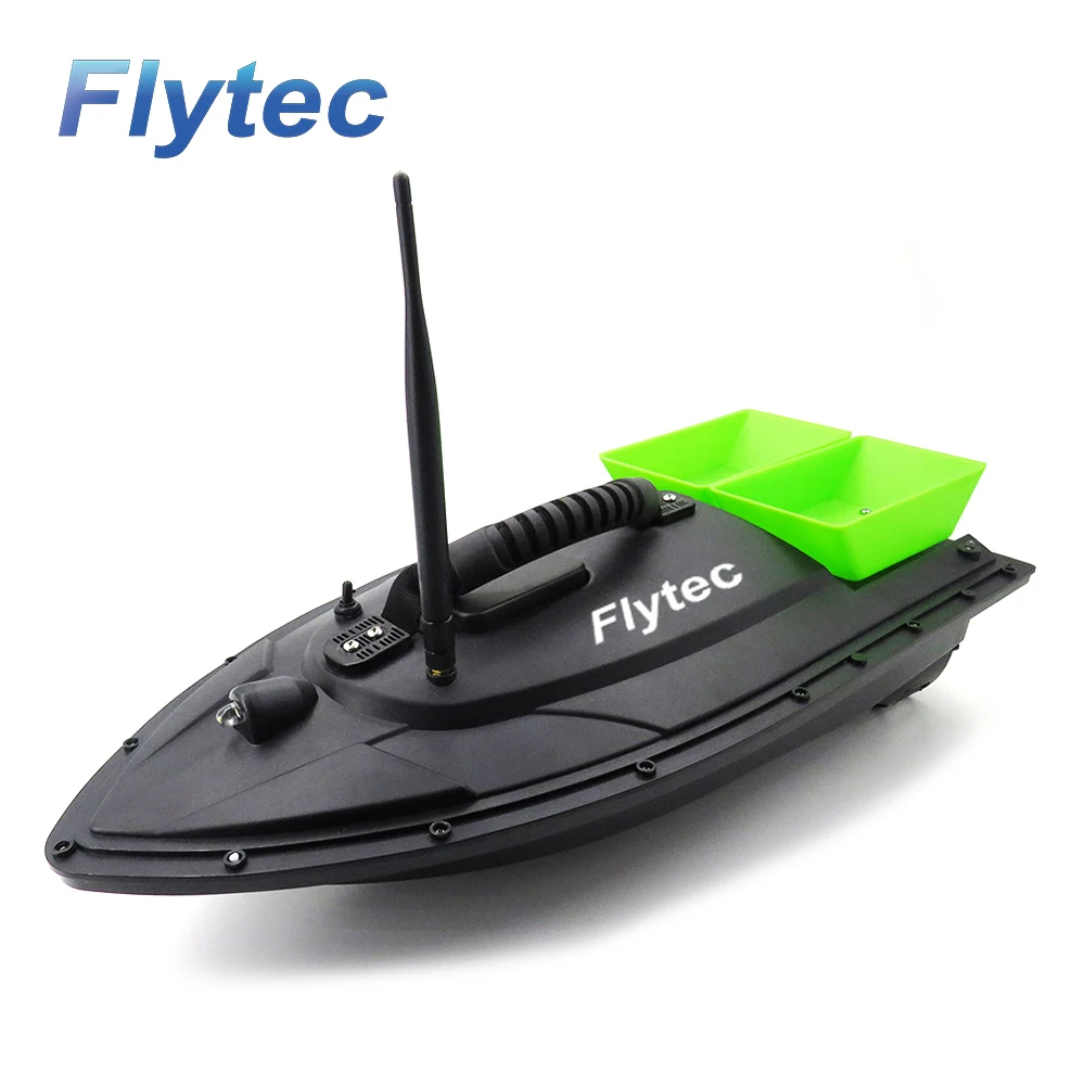 Flytec 2011-5 Fish Finder RC Carp Fishing Bait Boat With 3kg Loading 500m Remote Control For Outdoor