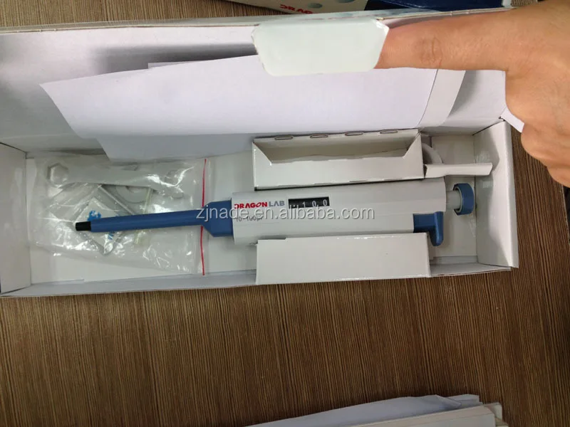 Nade Adjustable Top pipette 711111060000 5-50ul disposable laboratory micro pipette