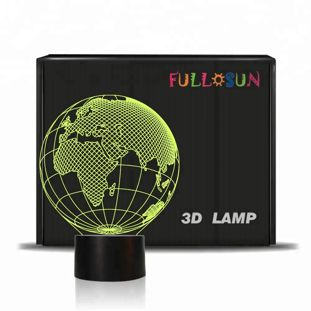 Custom Gift Ideeën Gadgets 3D Nachtlampje voor Mannen Jongen