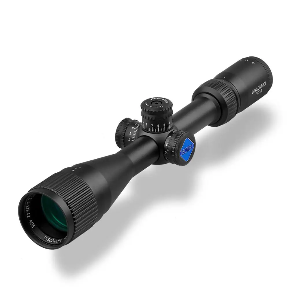 

Discovery VT-R 3-12X42AOE Red Green Illuminated Rangefinder Reticle Hunting Riflescope Scopes