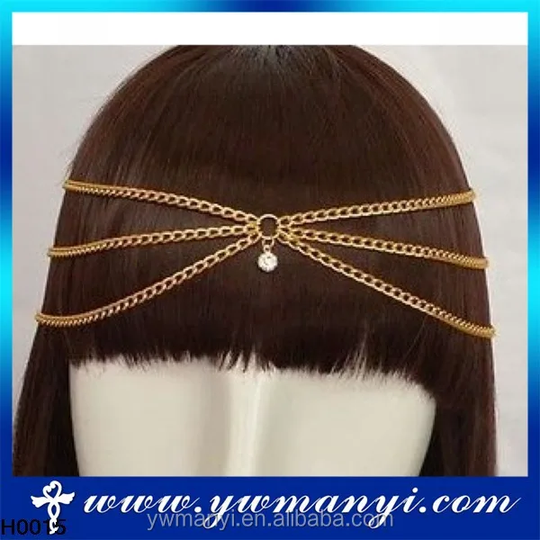 

Top ten products new arrived fashion crystal indian head chain ST00007