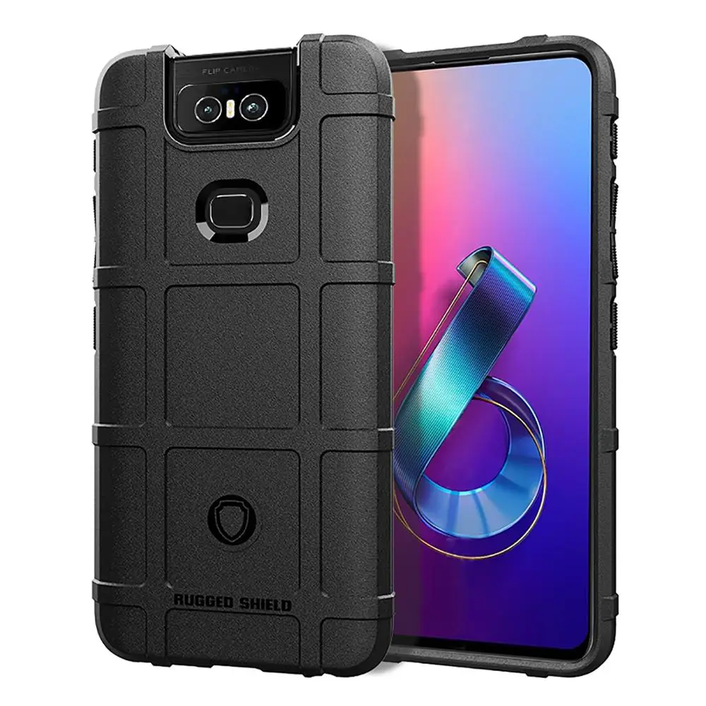 

shockproof tpu mobile phone case for ASUS ZenFone 6 back covers, 5 colors