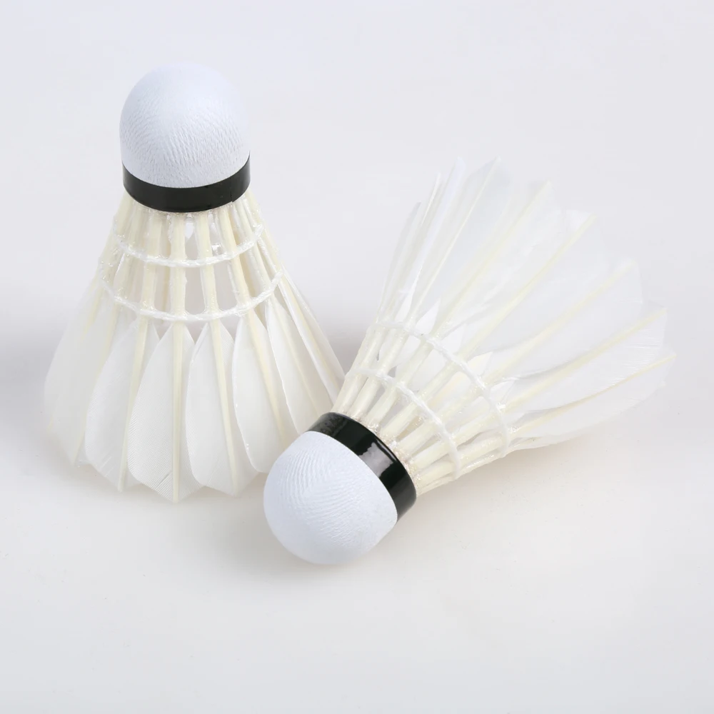 

Lingmei 90 Manufacturer China Factory Badminton Shuttlecock, White