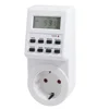 Digital programmable countdown kitchen timer switch Type F socket