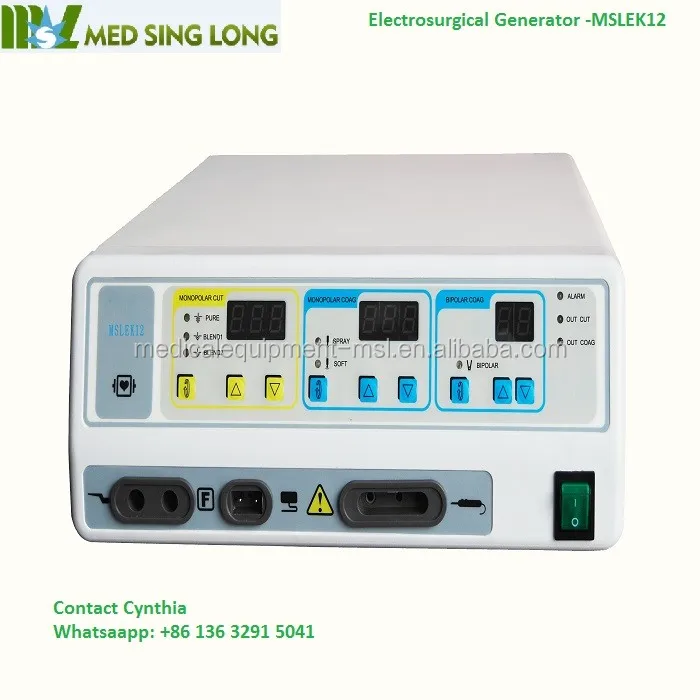 Medical Bipolar Electrosurgery Unit / Electrosurgical Generator