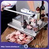 Manual Frozen bone Slicer, Stainless Steel Handle bone Cutter Beef Slicing Machine Cutting Beef Mutton Rolls