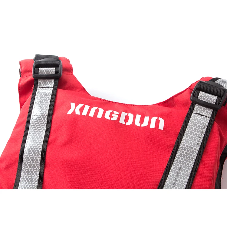 
Factory hot sale OEM marine red lifesaver skinny life vest jacket 