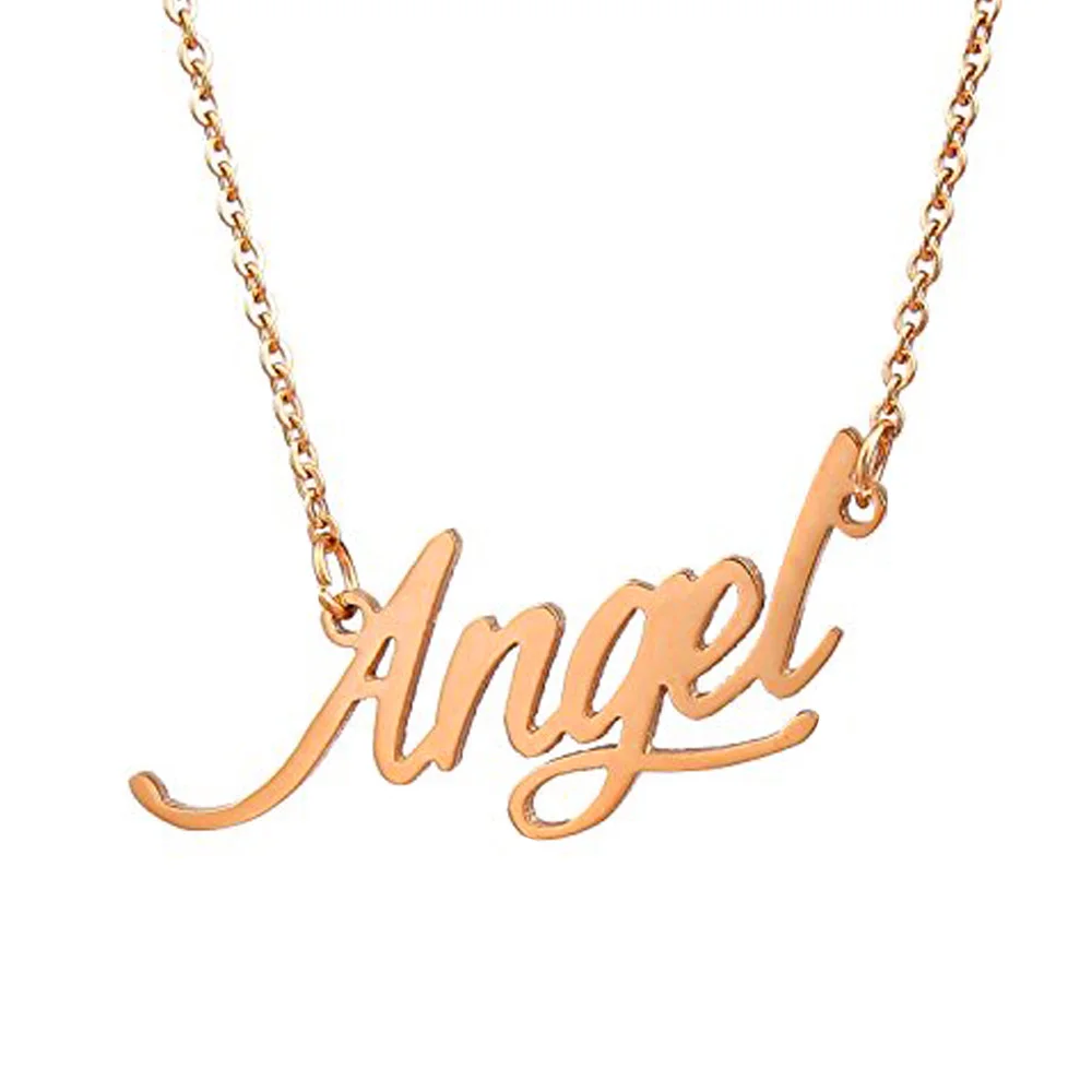 Olivia Letter Name Arabic Jewelry Angel 