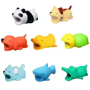 Cable Bite Cute Animals Phone Cable Cord Protector