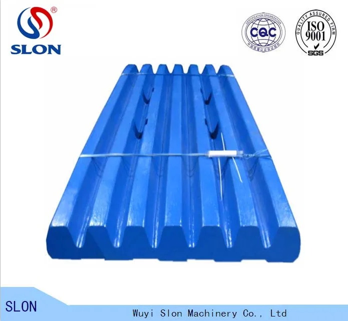 Extec spare  parts jaw plate