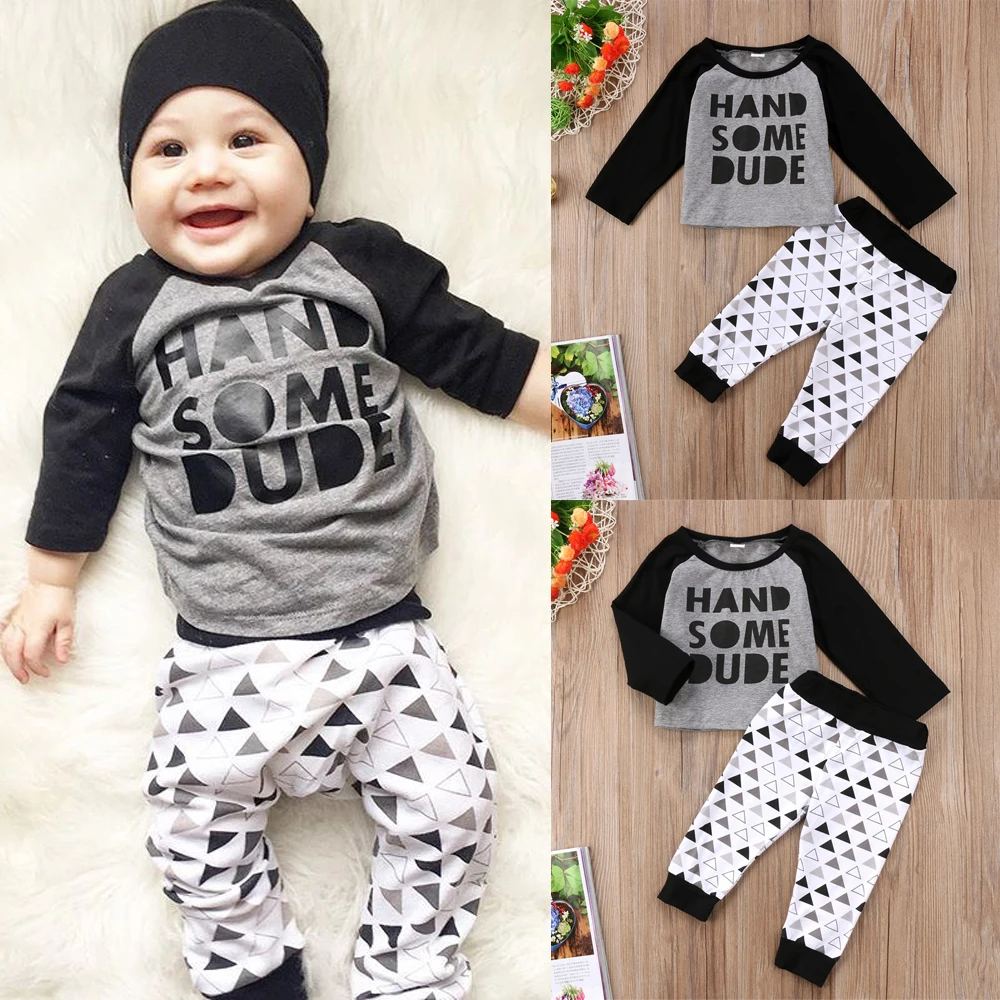 

GH191A winter new born baby's clothes boys boutique boys clothing sets