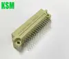 gold finger connector European socket right angled three rows din41612 connector pcb header
