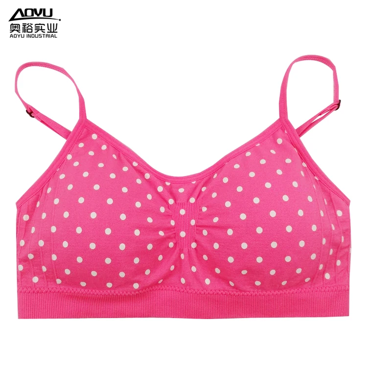New Fashion Lovely Sweet Ladies Underwear Girls Bra Without Cup