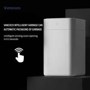 Image of Vancoco VCC103 Sensor Automatic Kitchen Garbage Bin Trash Can