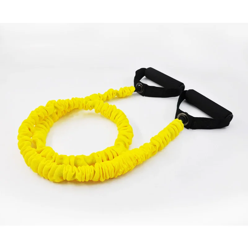 fitness equipment foot gym exercise resistance band set loop TPE latex fabric resistance bands