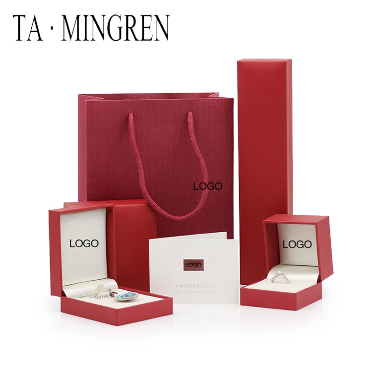 

Wholesale Cheap Gift Custom Jewelry Box Paper Jewelry Box With Logo, Customized color